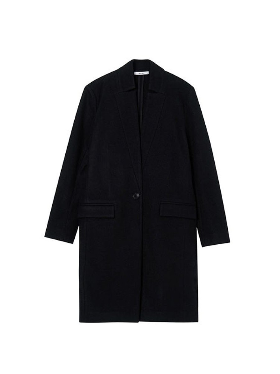 JAC+ JACK Aspects Coat In Black