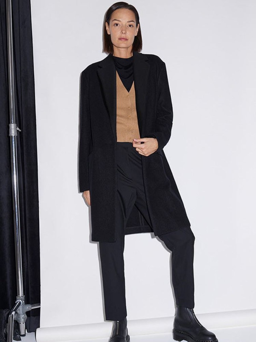 JAC+ JACK Aspects Coat In Black