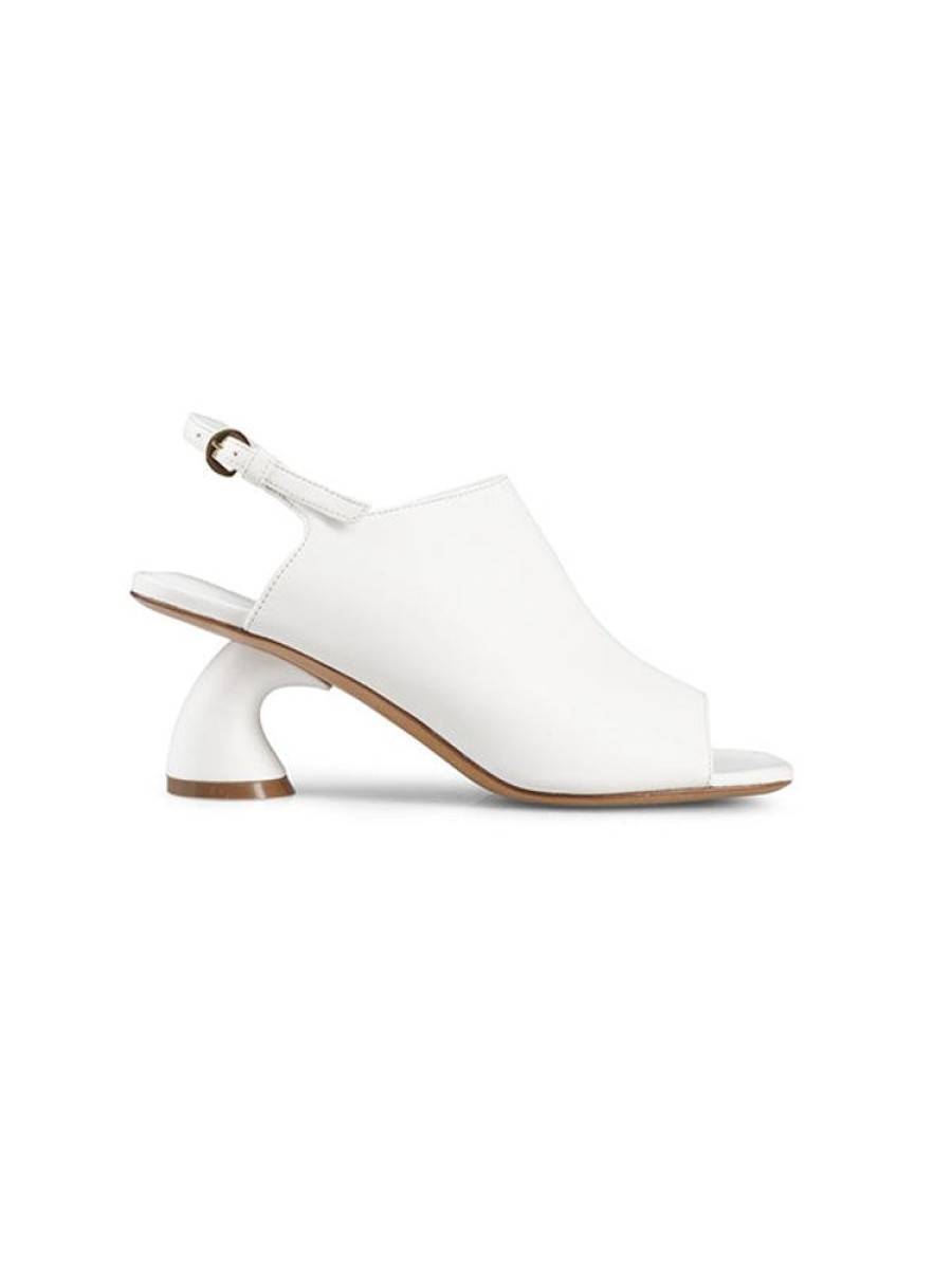 DRIES VAN NOTEN Virgo Slide In White