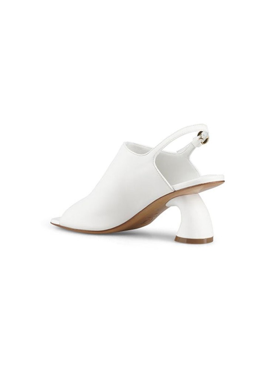 DRIES VAN NOTEN Virgo Slide In White