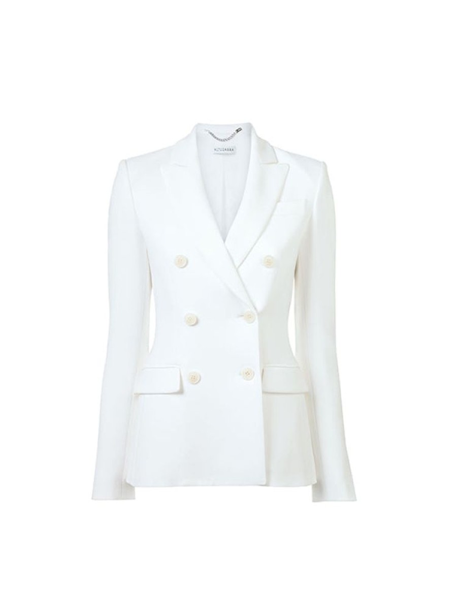 ALTUZARRA Indiana Jacket In Optic White