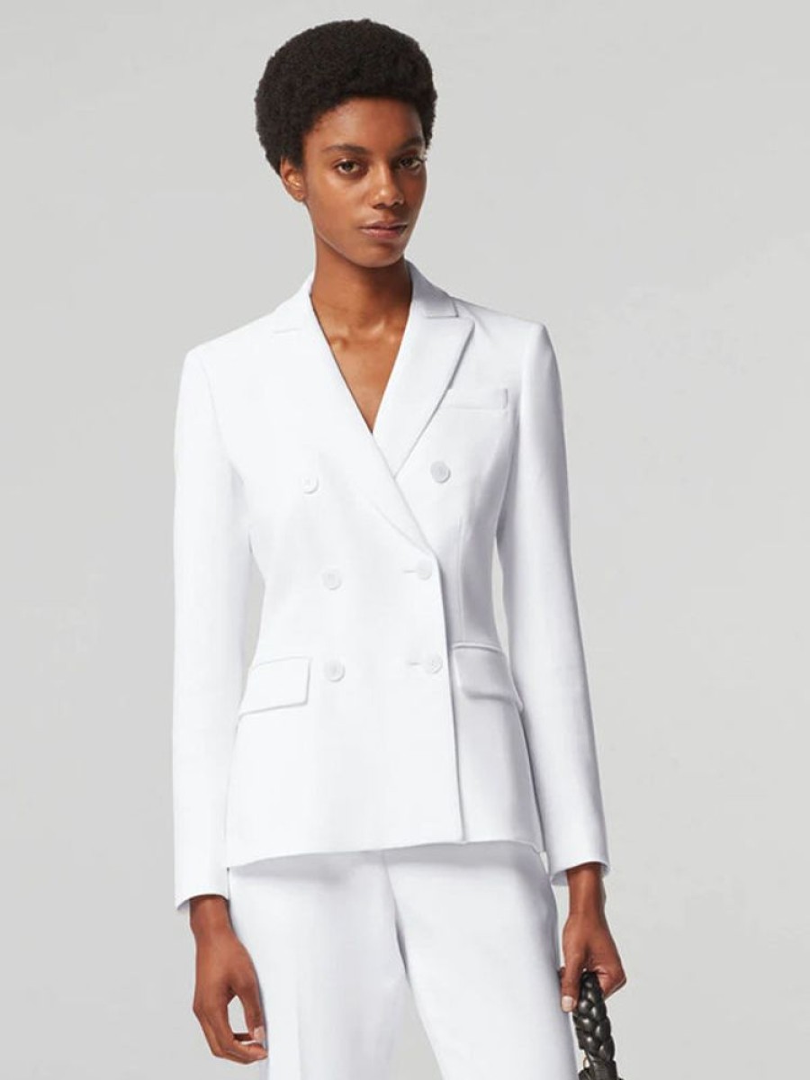 ALTUZARRA Indiana Jacket In Optic White