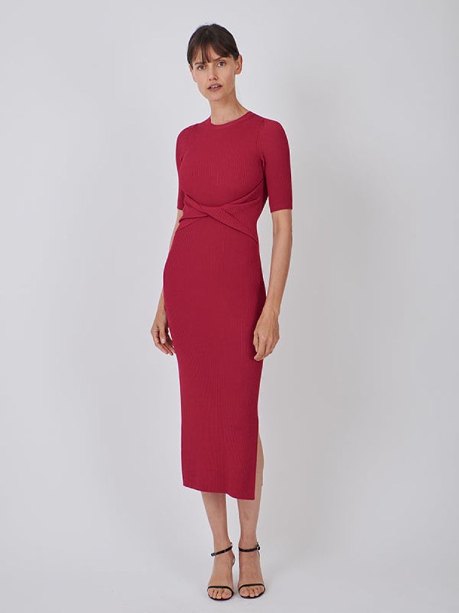 ALTUZARRA Argolis Dress In Syrah