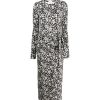 ISABEL MARANT ETOILE Lisy Dress In Black/White