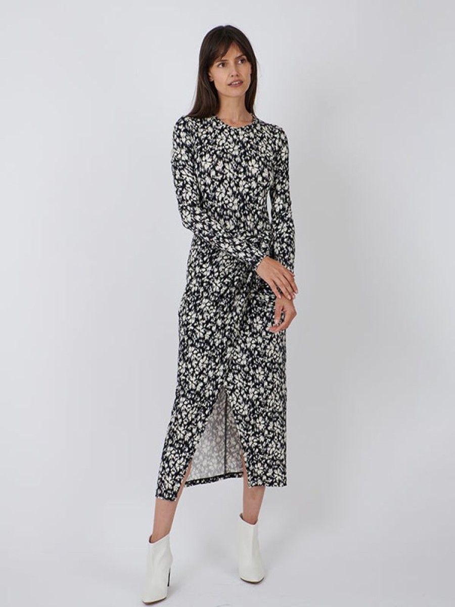 ISABEL MARANT ETOILE Lisy Dress In Black/White