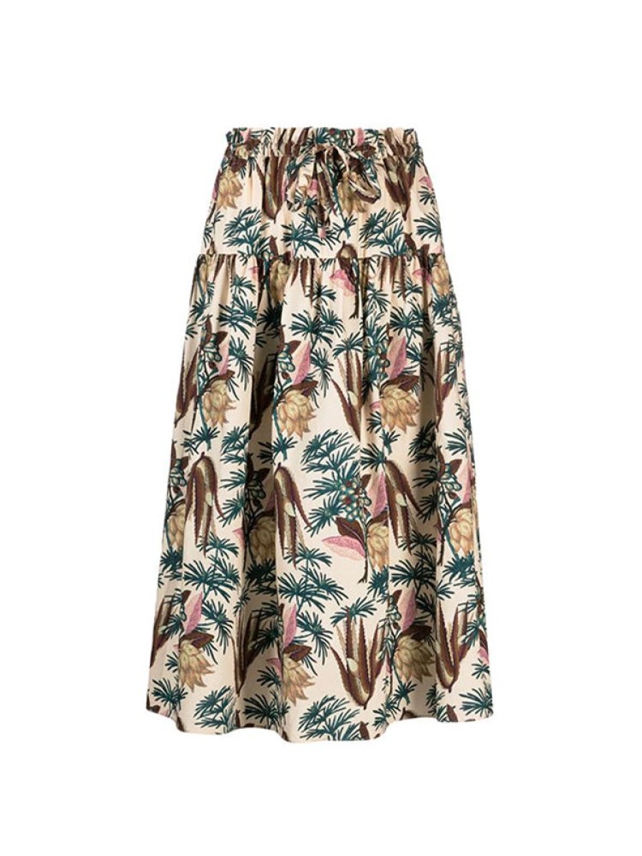 ULLA JOHNSON Fernanda Skirt In Wildflower