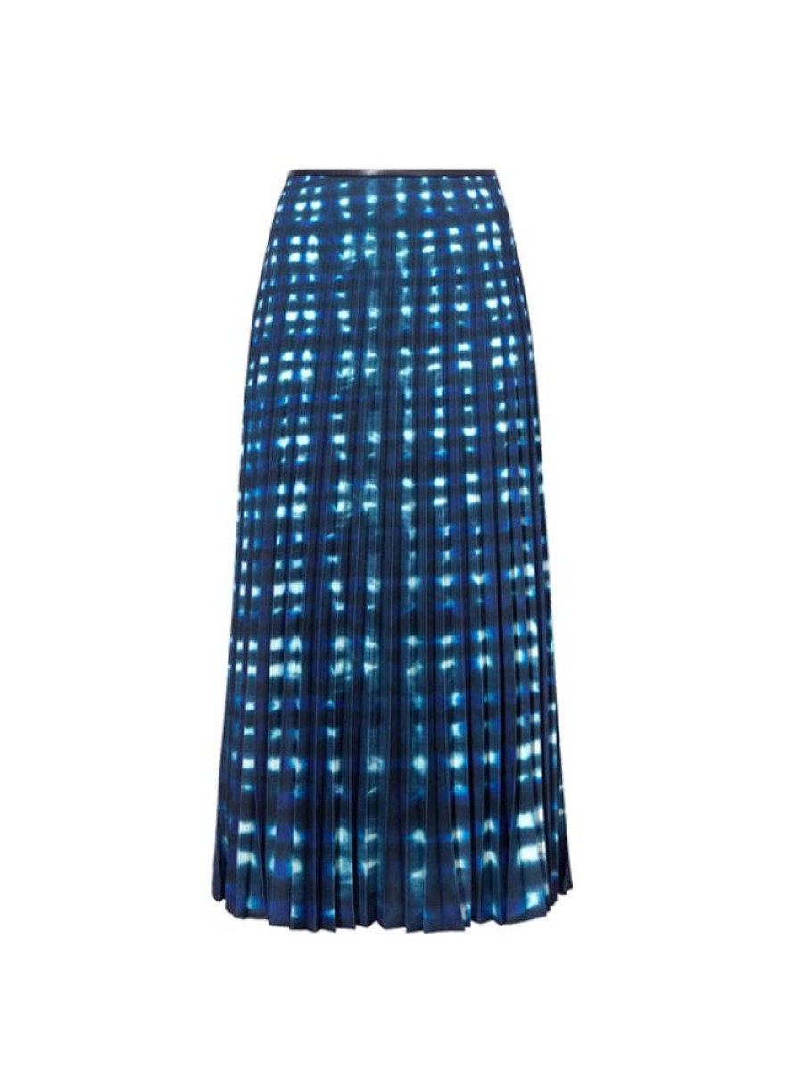 PROENZA SCHOULER WHITE LABEL Piper Skirt In Sage Multi