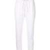 JAMES PERSE Mixed Media Pant In White