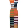 MARNI Sleeveless Midi Dress In Multicolour