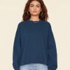 XIRENA Honor Sweatshirt In Rain Blue