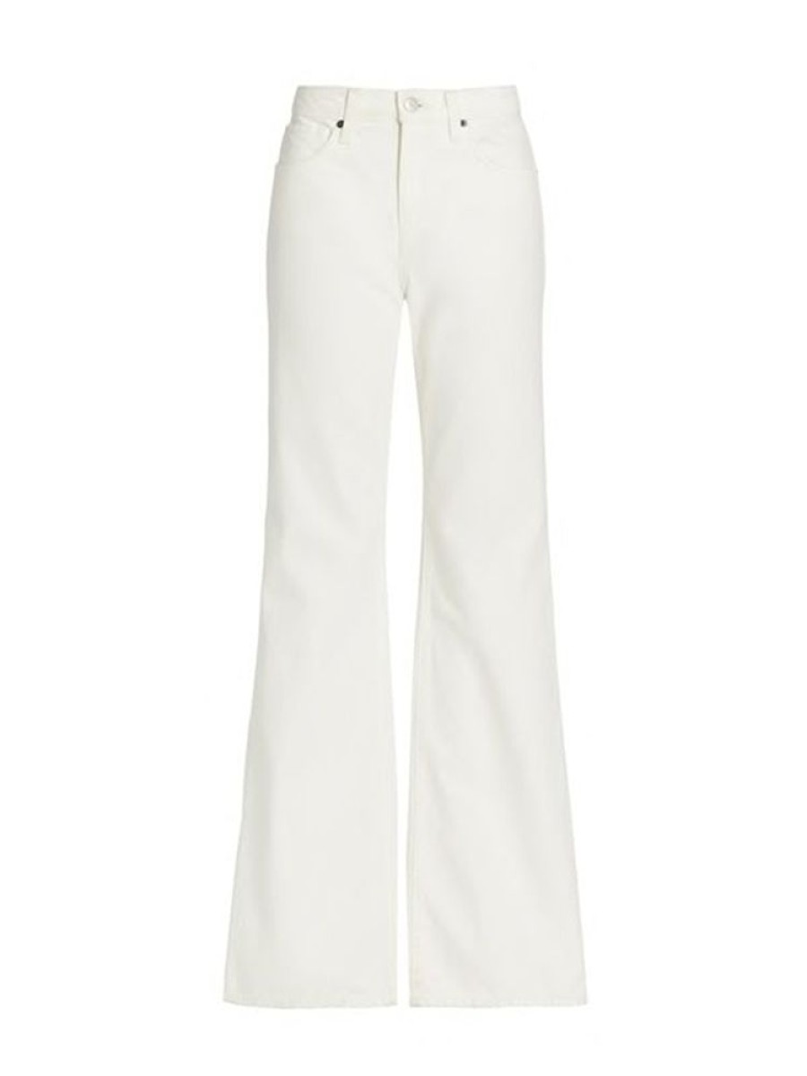 NILI LOTAN Boot Cut Jean In Cream Wash