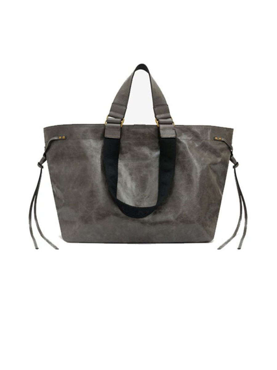 ISABEL MARANT Wardy Shoulder Bag In Anthracite