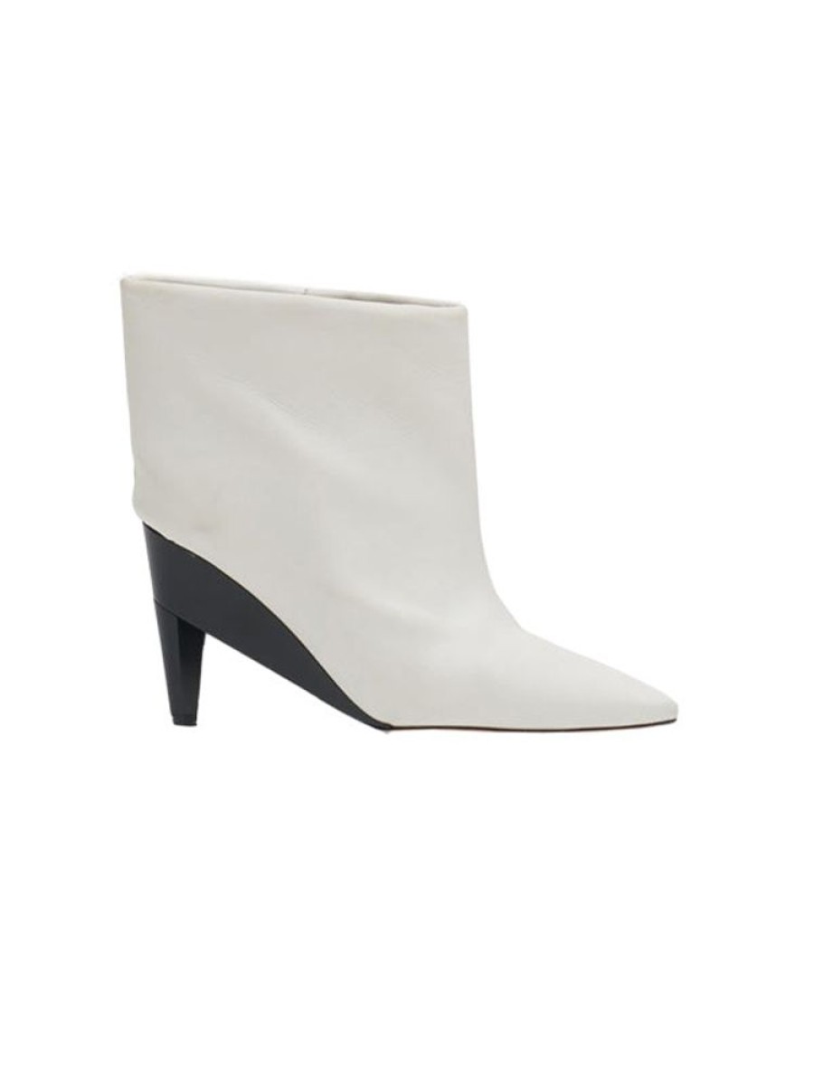 ISABEL MARANT Dylvee Boot In Optical White