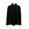 VICTORIA BECKHAM Ruched Detail Blouse In Black