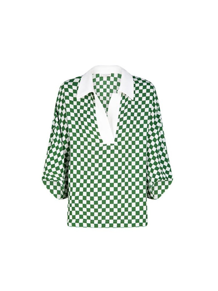 DRIES VAN NOTEN Cools Bis Shirt In Green