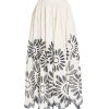 ULLA JOHNSON Annisa Skirt In Porcelain