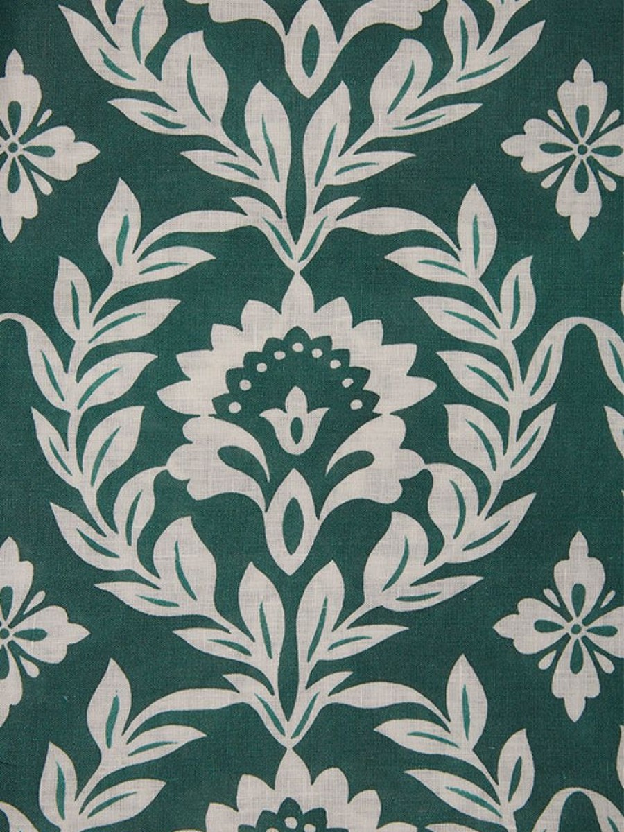 LA DOUBLEJ Medium Tablecloth In Green Garland