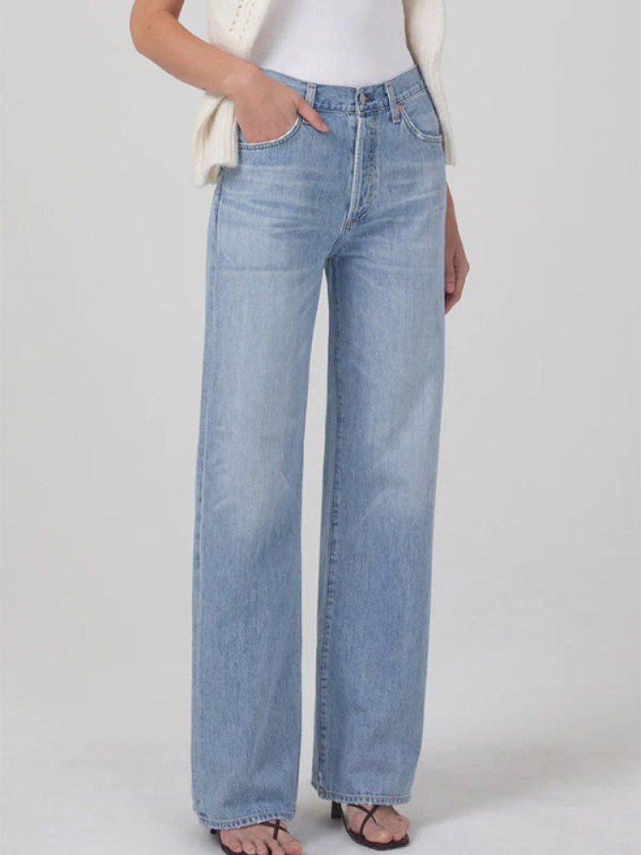 CITIZENS OF HUMANITY Annina Wide Leg Jean In Tularosa