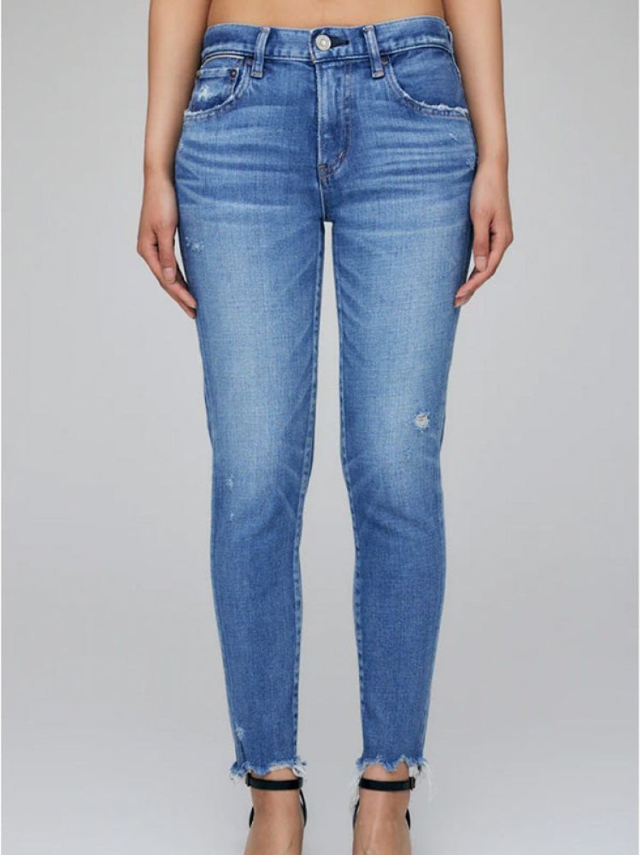 MOUSSY VINTAGE Mv Checotah Skinny In Light Blue