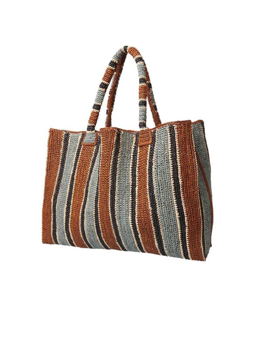 GABRIELE FRANTZEN Weekender Bag In Roadtrip Tobacco Mix