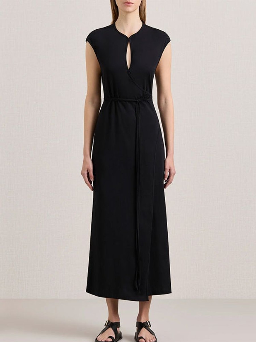 A.EMERY The Leigh Jersey Dress In Black