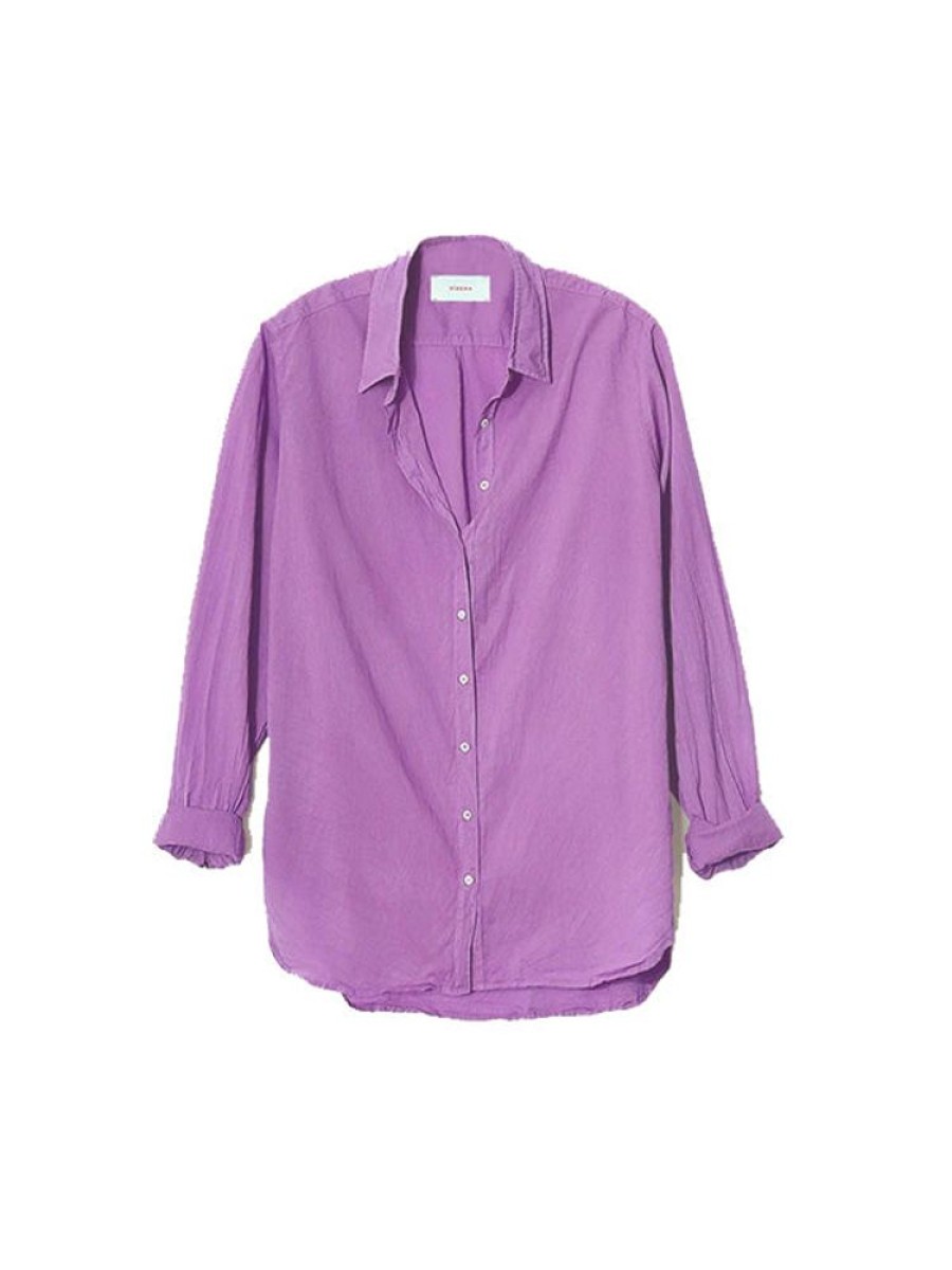 XIRENA Beau Shirt In Villa Plum