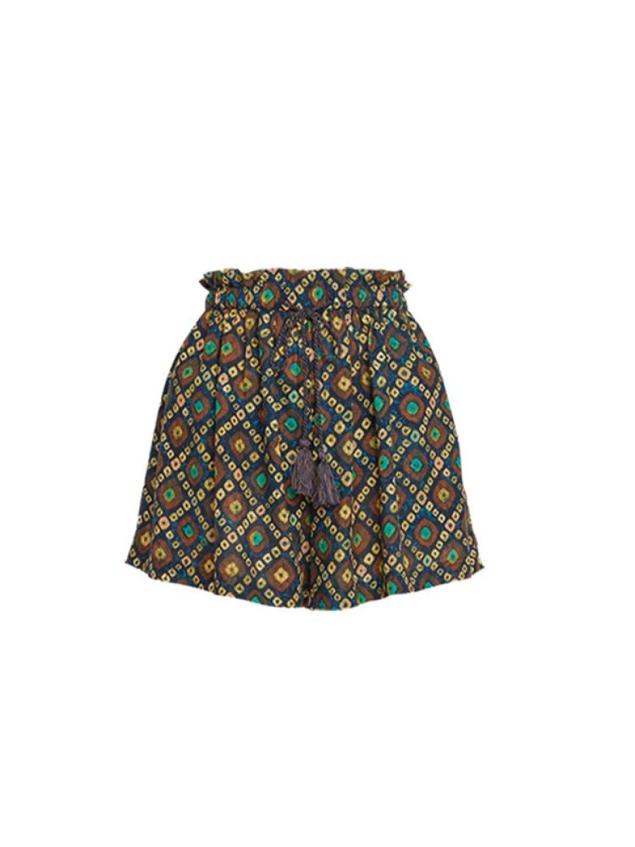 ULLA JOHNSON Bijou Short In Bronzite