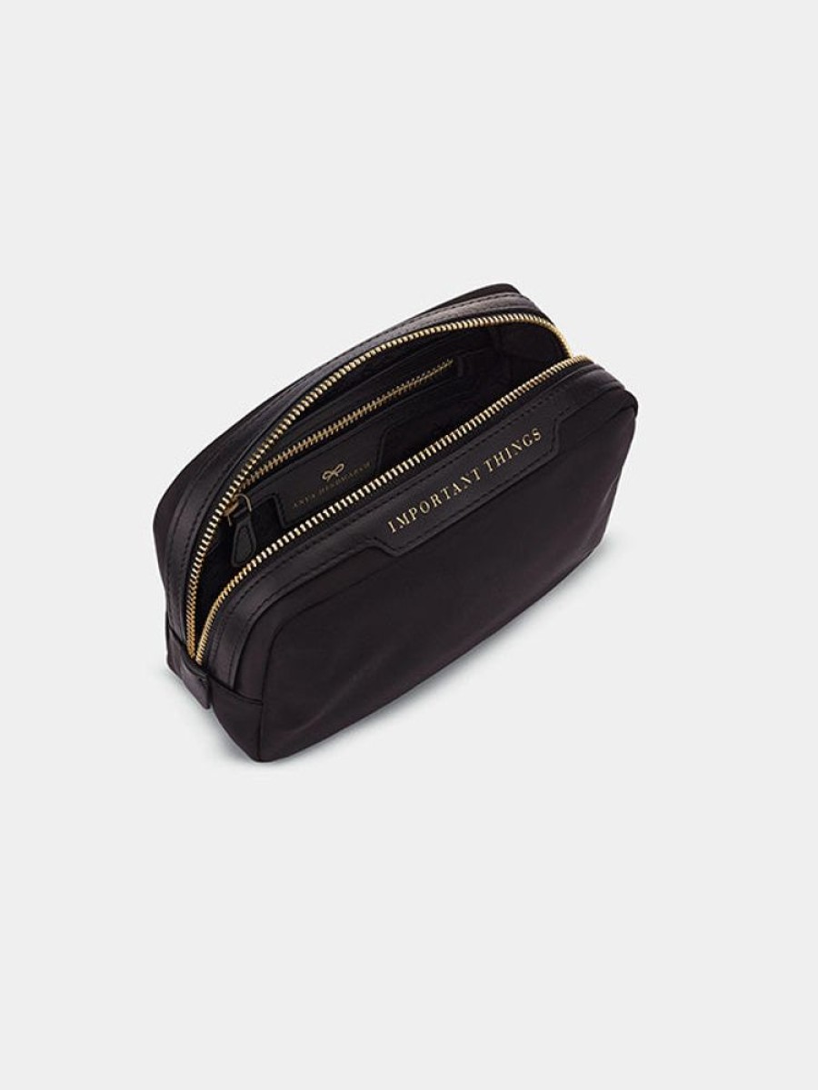 ANYA HINDMARCH Important Things Pouch In Black