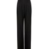 MATTEAU Relaxed Satin Pant In Black