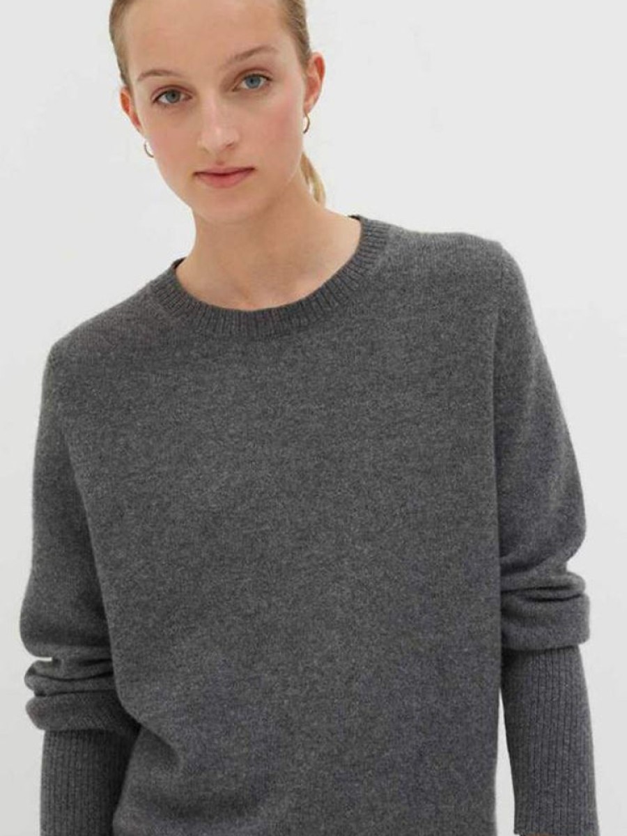 CHINTI AND PARKER The Boxy Jumper In Grey