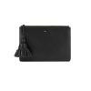 ANYA HINDMARCH Georgiana Clutch In Black Circus