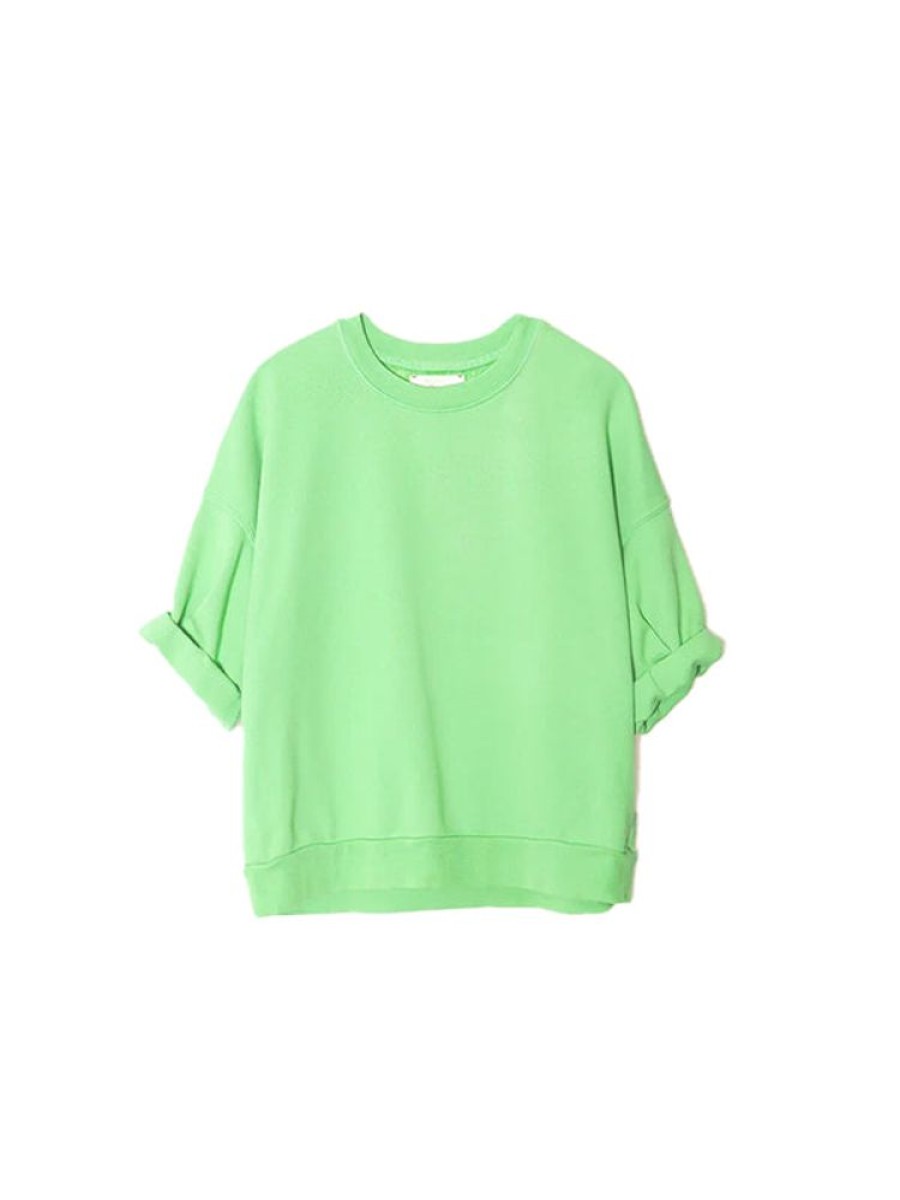 XIRENA Trixie Sweatshirt In Lush Green