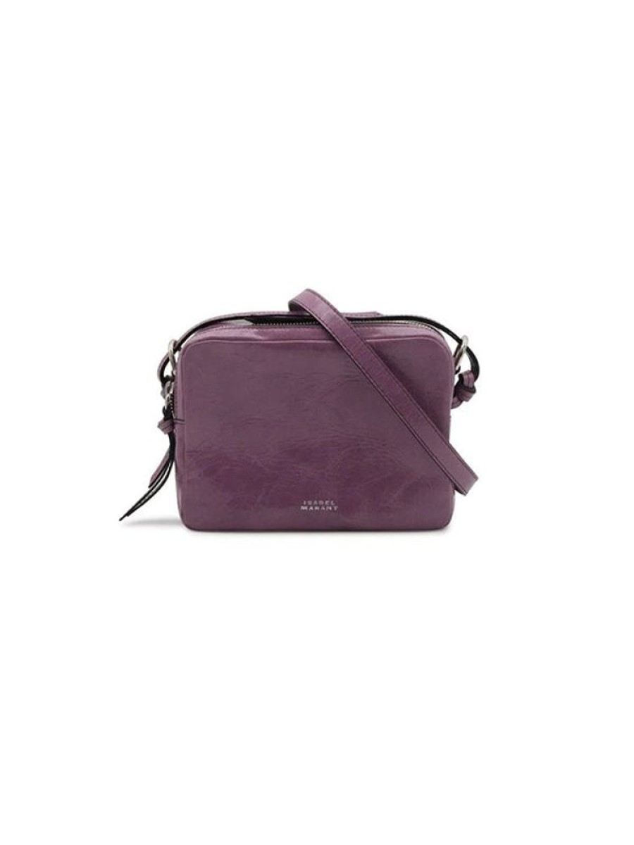 ISABEL MARANT Wardy Camera Shoulder Bag In Mauve