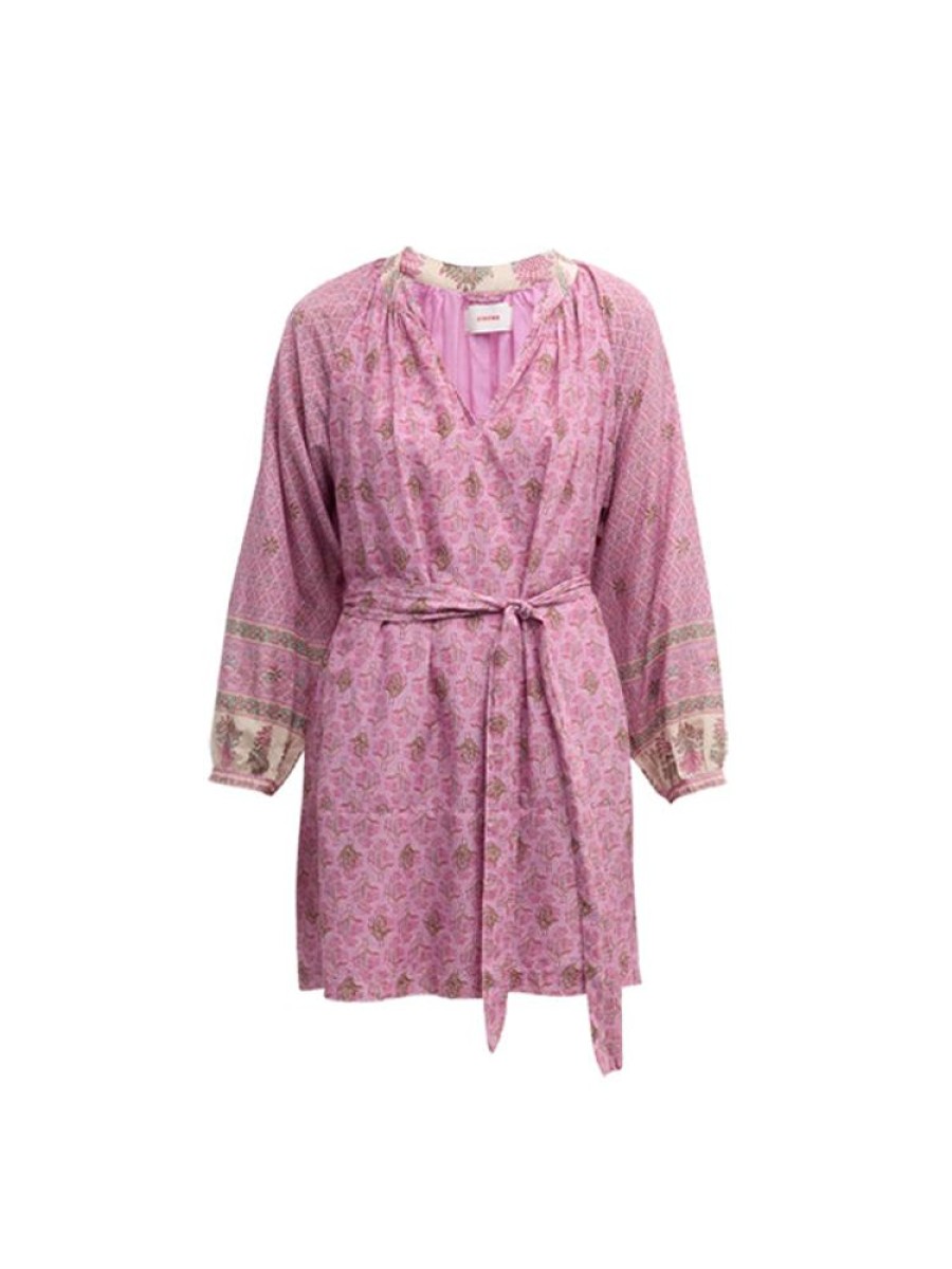 XIRENA Hart Dress In Pink Posey