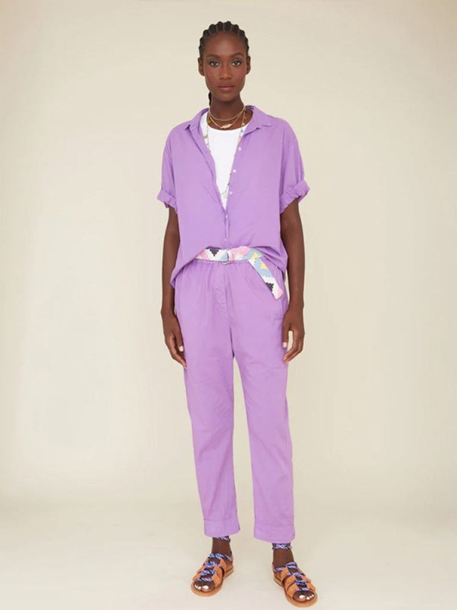 XIRENA Draper Pant In Villa Plum