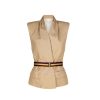 DRIES VAN NOTEN Vilian Bis Jacket In Beige