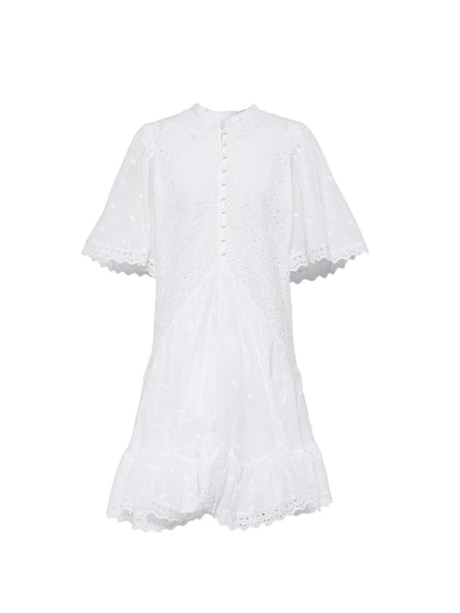 ISABEL MARANT ETOILE Slayae Dress In White