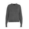 NILI LOTAN Itzel Sweater In Grey Melange