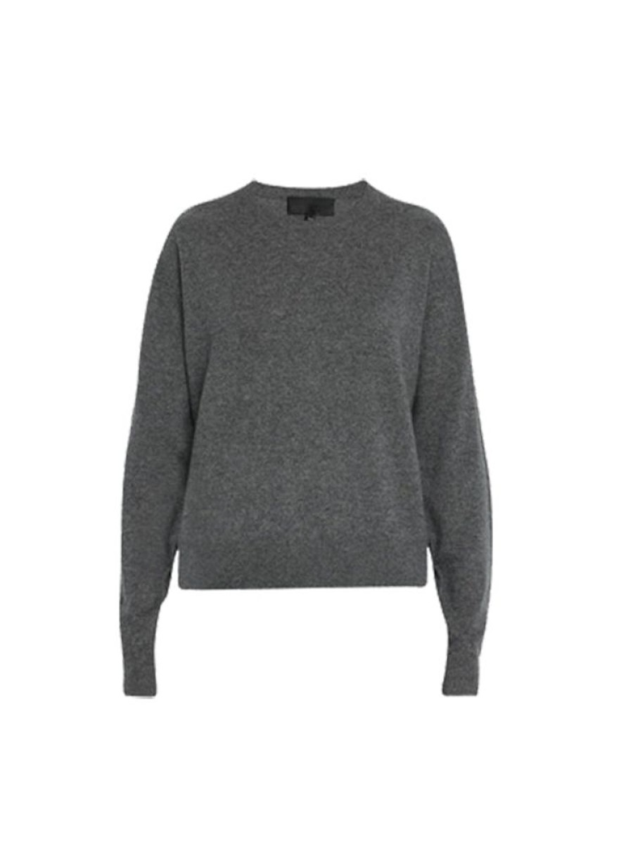 NILI LOTAN Itzel Sweater In Grey Melange