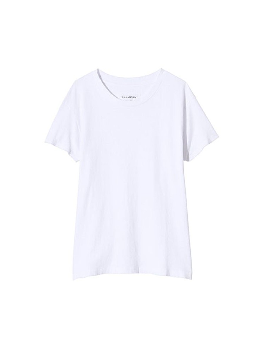 NILI LOTAN Brady Tee In White