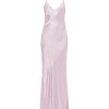 VICTORIA BECKHAM Floorlength Cami Dress In Rosa