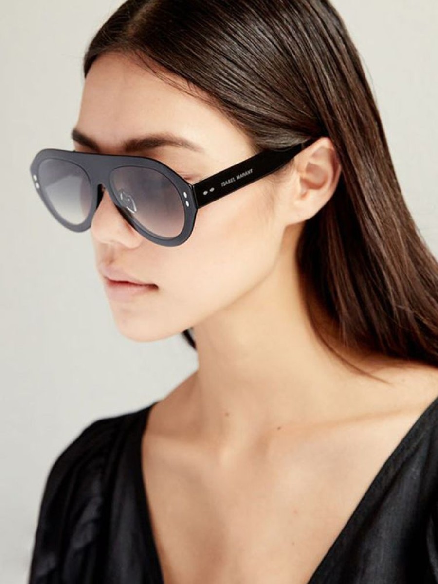 ISABEL MARANT Darly Sunglasses In Black