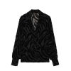 ANINE BING Mylah Shirt In Black Zebra