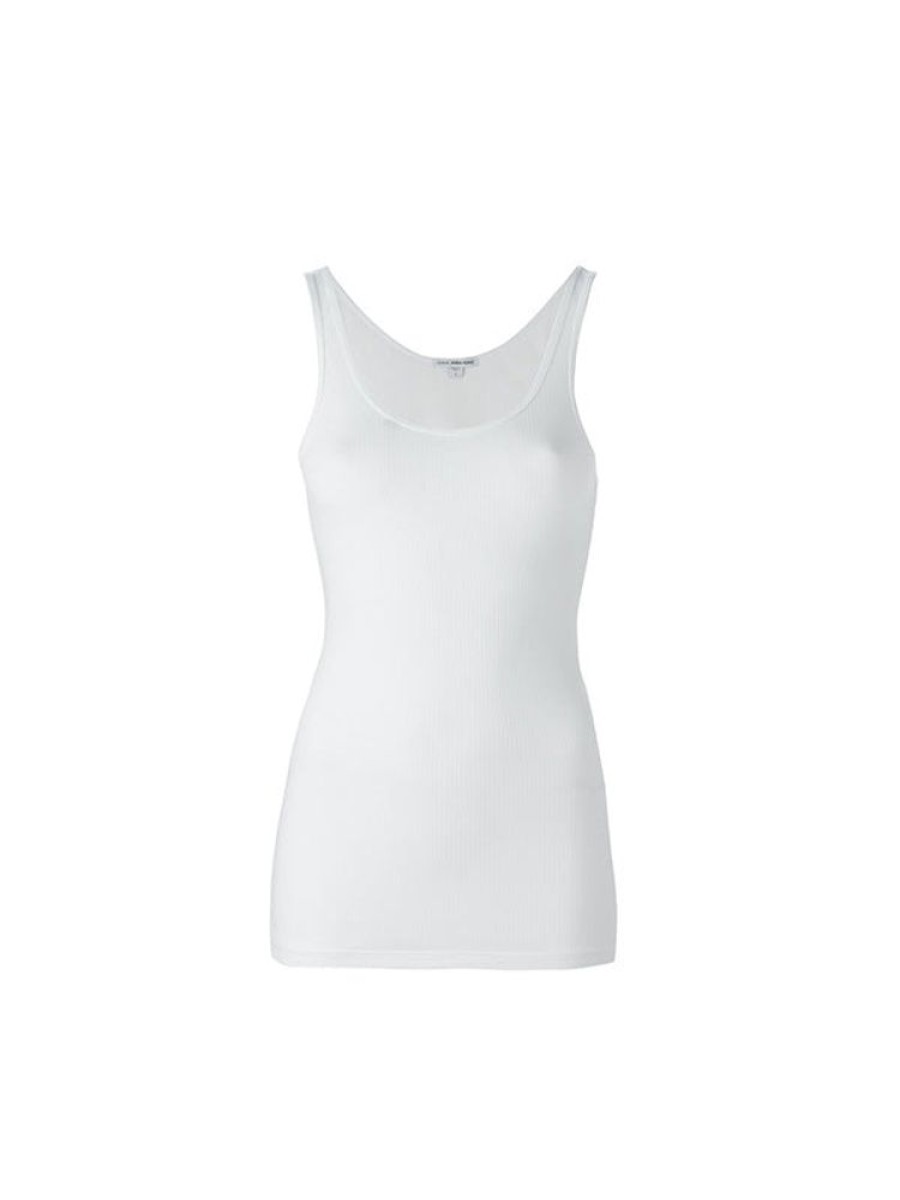 JAMES PERSE The Daily Tank In White