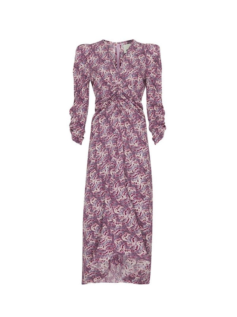 ISABEL MARANT Albini Dress In Mauve