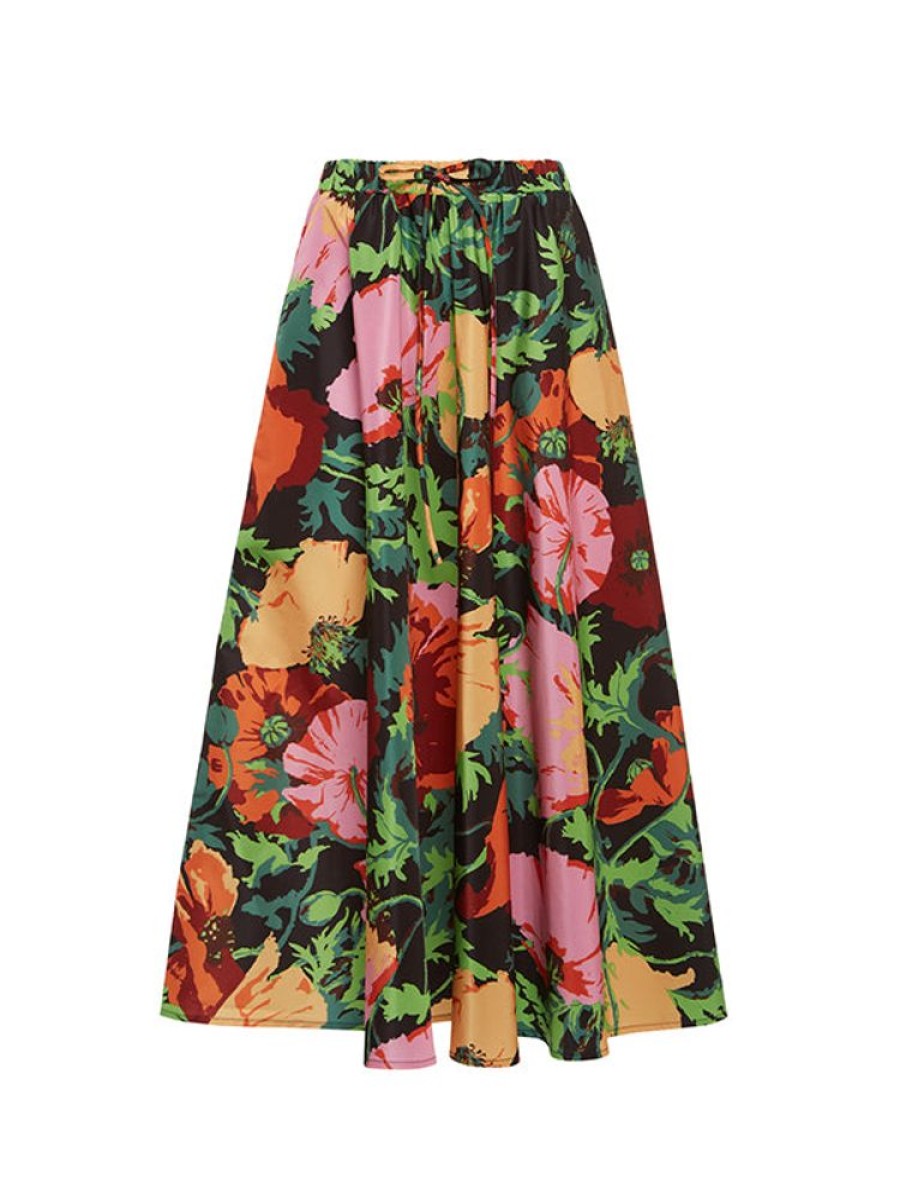 LA DOUBLEJ Drawstring Skirt In Wonderland