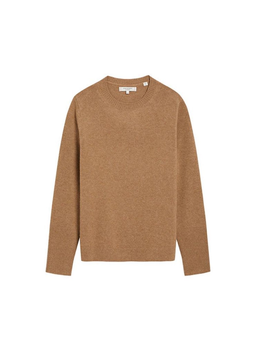 CHINTI AND PARKER The Boxy Jumper In Camel