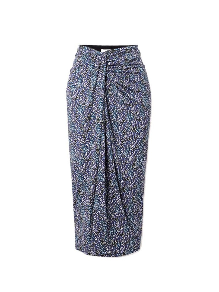 ISABEL MARANT ETOILE Jeldia Skirt In Blue