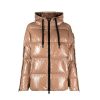 HERNO Glossy Down Jacket In Macadamia