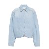 ISABEL MARANT Valette Jacket In Light Blue